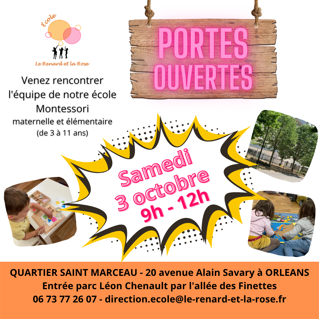 Venez nous rencontrer le samedi 3 octobre !